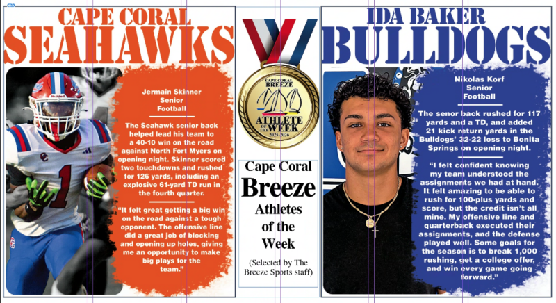 Athletes of the Week | Aug. 29 | Jermain Skinner & Nikolas Korf